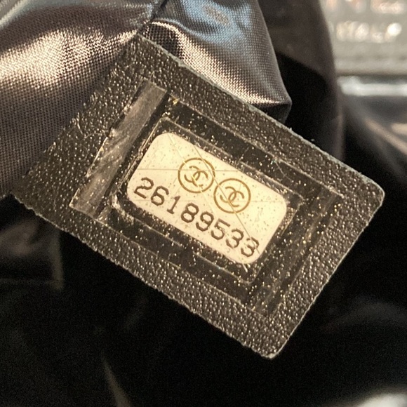 Chanel Tote Bag Embroidered Wool with quilted Calfskin Large - Picture 2 of 9